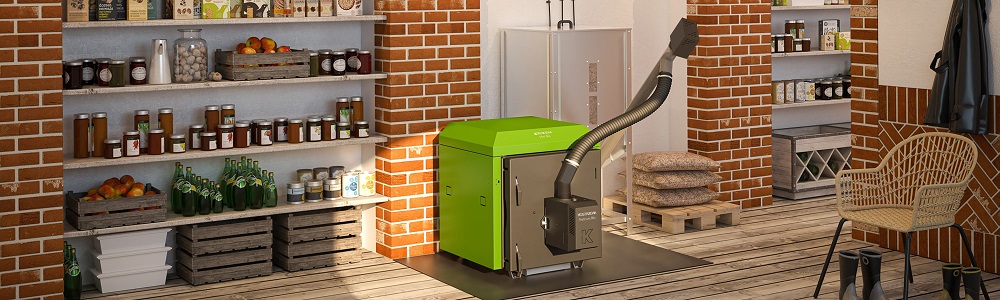 KOSTRZEWA Mini Bio B NE w kotłowni
