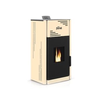 FERROLI Breta Pellet PRO 8 kW termokominek piecyk na pelet pellet ECODESIGN