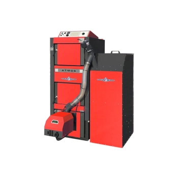 ATMOS DC40 SPT 40/30 kW w wersji  na drewno i pellet